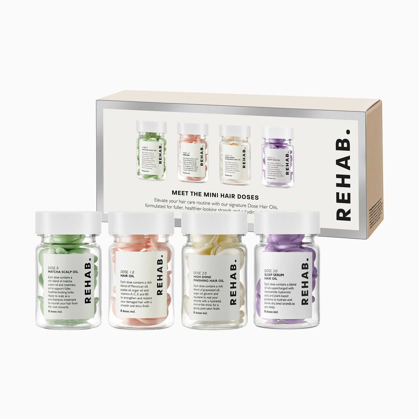REHAB. Meet Mini Dose Hair Gift Set – rehabyourhair