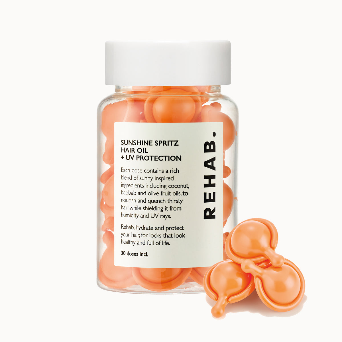 REHAB. Sunshine Spritz UV Protection Hair Oil – rehabyourhair